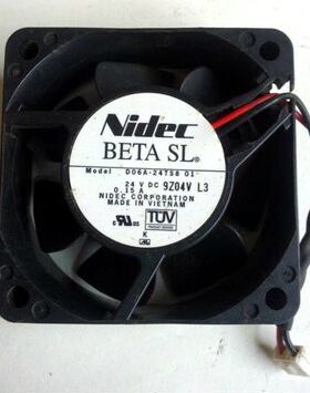 D06A-24TS8 01 原装日本Nidec 24VDC 0.15A 60*60*25MM变频器风扇
