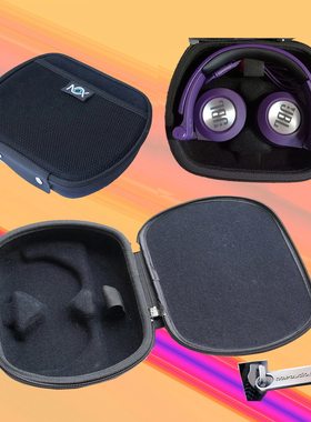 包邮SYNCHROS E30耳机盒 K420精品耳机包K402 K403硬壳收纳包