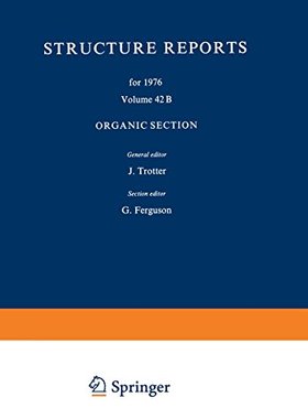 【预订】Structure Reports for 1976: Organic ...