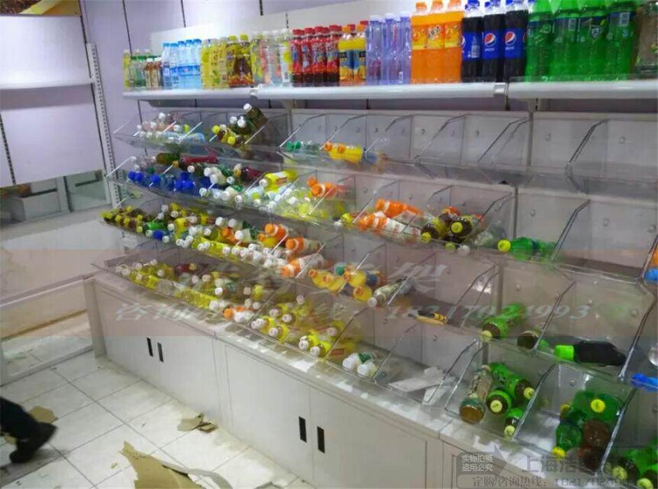 糖果柜货架礼品摆放展示架饼干干果货柜散装食品柜超市便利店货架
