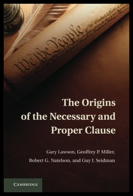【预售】The Origins of the Necessary and Proper Clause