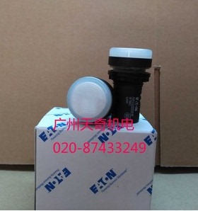全新正品EATON伊顿圆形一体指示灯A22-LCLED24-W 白色 24V