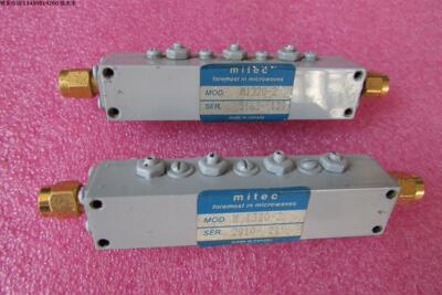 进口 MITEC  M1320-2 14.2GHz SMA母 RF 射频微波同轴带通滤波器
