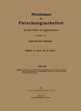 【预订】Mitteilungen Uber Forschungsarbeiten...