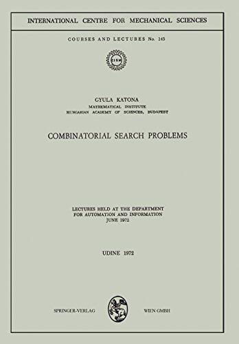 【预订】Combinatorial Search Problems: Lectu...