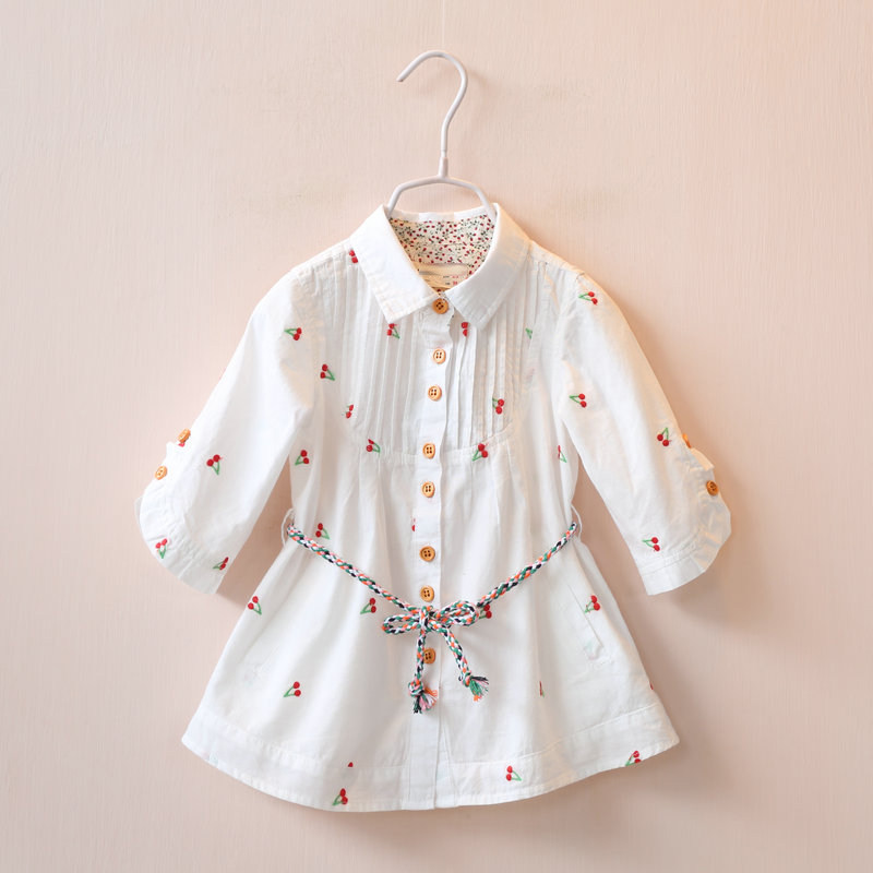 Chemise fille à manche longue - Ref 2085474 Image 1