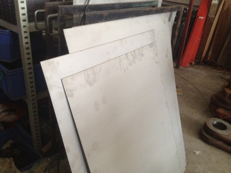 钢板模切机烫金机不锈钢板厚度3MM上海亚华瑞安模切机烫金机配件