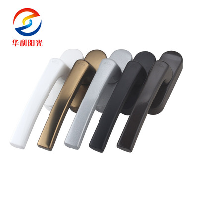 诺托ROTO外平开断桥铝门窗执手平开窗户铝合金推窗配件锁旋转把手