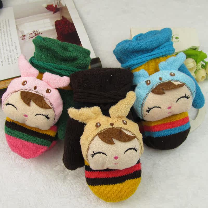 Gants pour enfants en de laine - Ref 2146787 Image 4