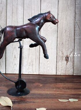 样品橱窗实木生日礼物桌面摆件