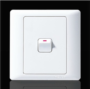 G003一开双控小板 一开双小按钮 NEW7G系列NEW7 正泰开关插座86型