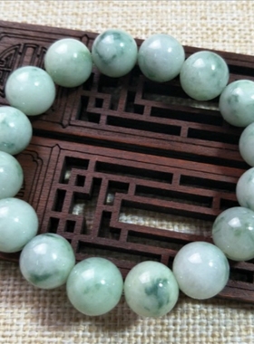 老坑翡翠A货玉石男士佛珠包邮