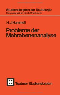 【预售】Probleme Der Mehrebenenanalyse