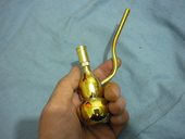 水烟枪老式 纯铜水烟斗 水烟嘴过滤 水烟筒 全套葫芦 水烟壶烧锅