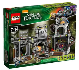 2014款儿童益智乐高LEGO 79117 忍者神龟 海龟巢穴入侵