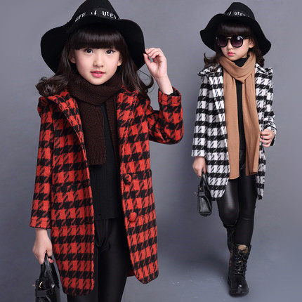 Manteau pour fille en laine - Ref 2162031 Image 1