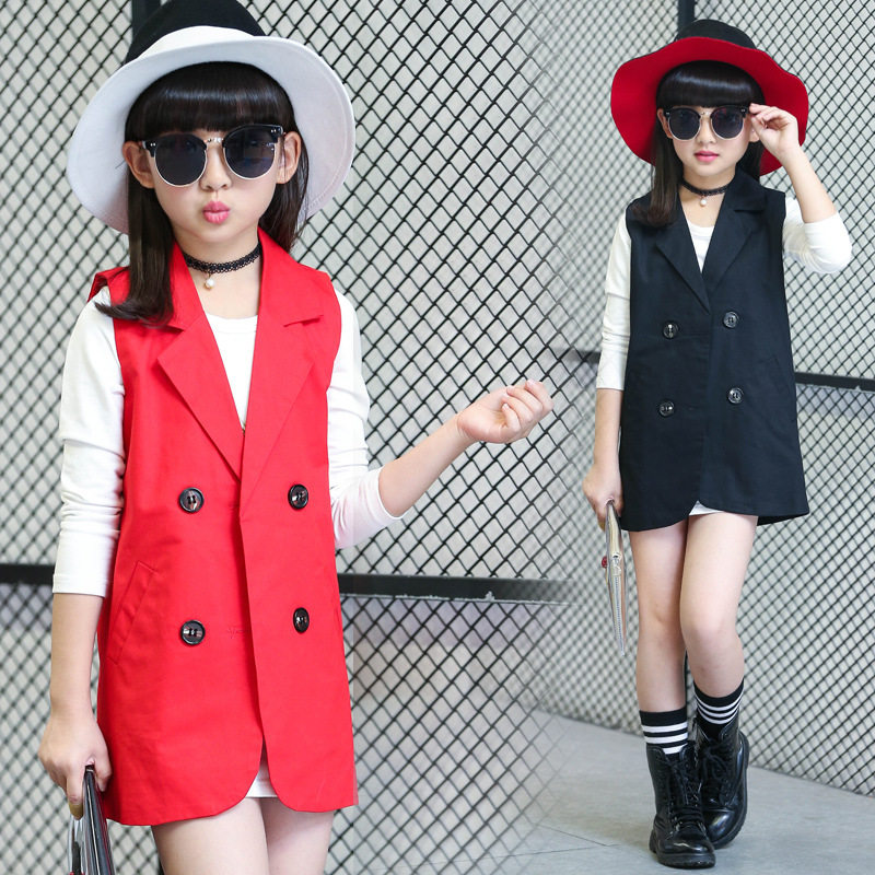 Gilet fille en coton - Ref 2070687 Image 3