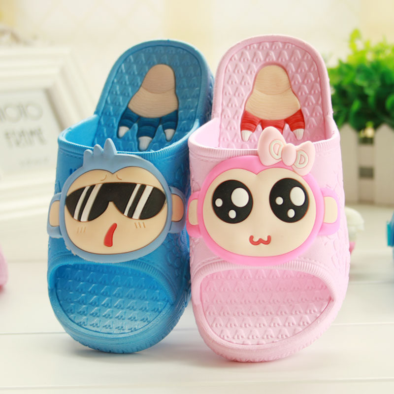 Chaussons enfants en autre pour été - semelle caoutchouc antidérapant - Ref 987273 Image 1