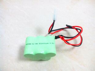 63001 镍氢2000mah毫安 baja汽油车品字接收电池6.0V rovan若凡