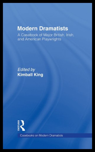 【预售】modern dramatists: a casebook of major british, i