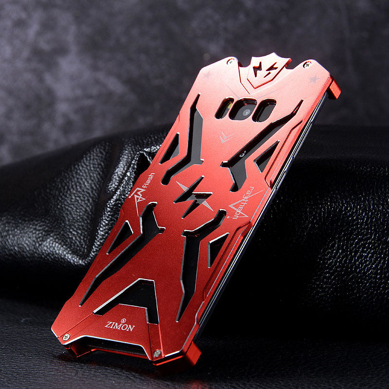 SIMON THOR Aviation Aluminum Alloy Shockproof Armor Metal Case Cover for Samsung Galaxy S8 & Samsung Galaxy S8 Plus