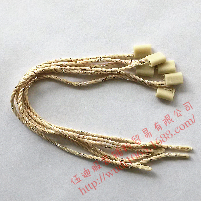 廠家直銷優(yōu)質(zhì)加粗通用吊粒 吊線 掛牌線 吊繩 子母扣 手穿繩