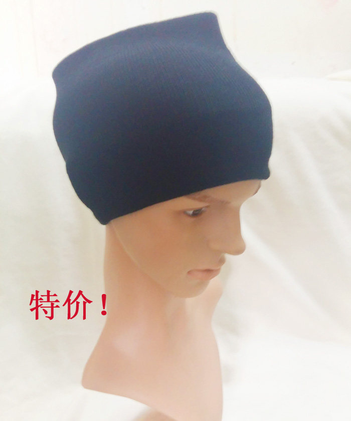 特价！头巾发带加厚加宽烟囱帽高弹力净版头带围脖多用