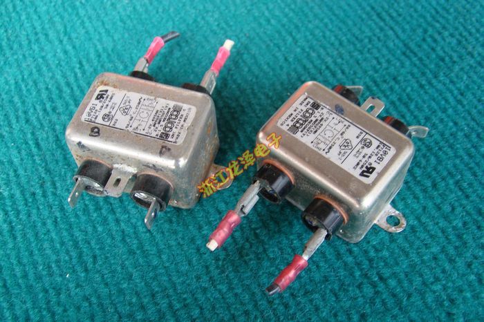 墨西哥产进口CORCOM 10VB1 250V 8A 滤波器