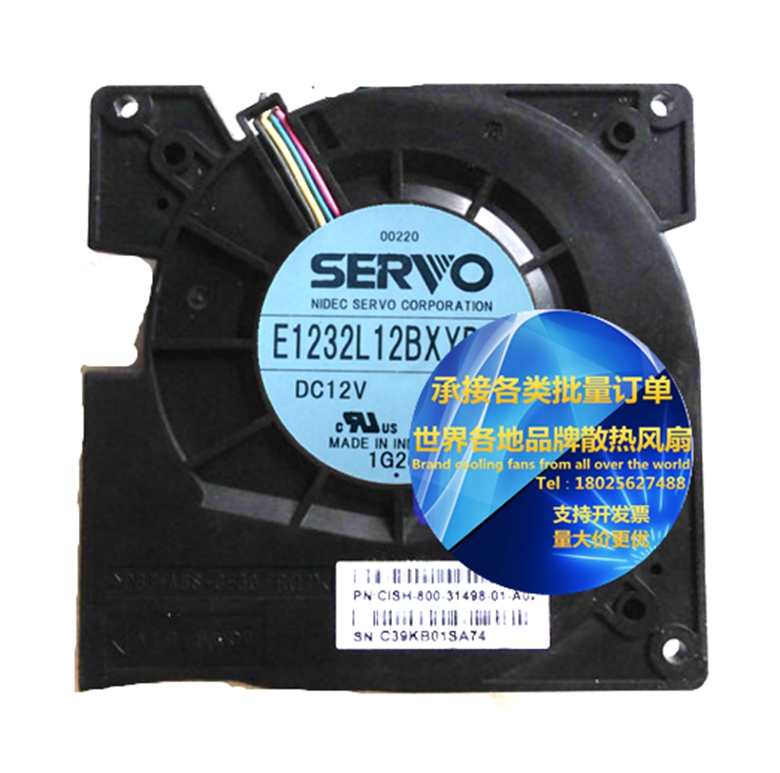 CISCO 1941/K9 散热风扇 SERVO E1232L12BXYP-26 12V 0.61A 4线