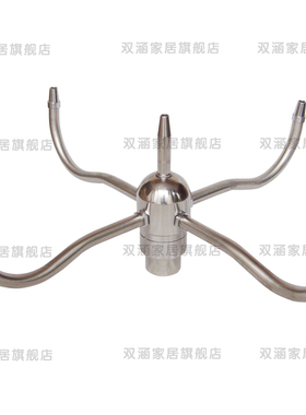 304不锈钢旋转喷头风水车喷头水景景观 喷泉喷头1寸1.5寸2寸 DN25