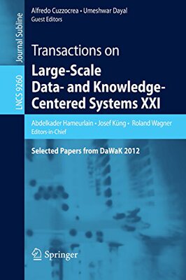 【预订】Transactions on Large-Scale Data- an...