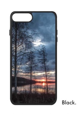 适用于iPhone树绿色森林自然景色Xr手机壳max保护套678plus硅胶11