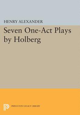 【预售】Seven One-Act Plays by Holberg