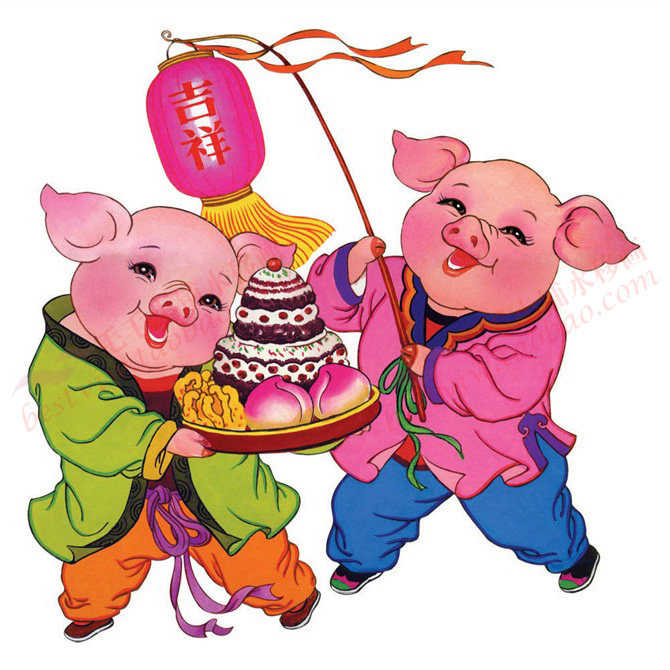 货号:65-111 福临门民间传统吉祥图案水移画家具贴厨房浴室瓷砖贴