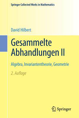 【预订】Gesammelte Abhandlungen II: Algebra,...