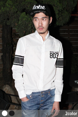 韩国街头宽松休闲长袖衬衫