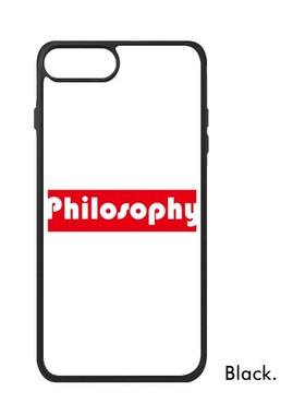 适用于iPhone专业学科哲学红色字Xr手机壳max保护套678plus硅胶11