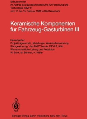 【预订】Keramische Komponenten Fur Fahrzeug-...