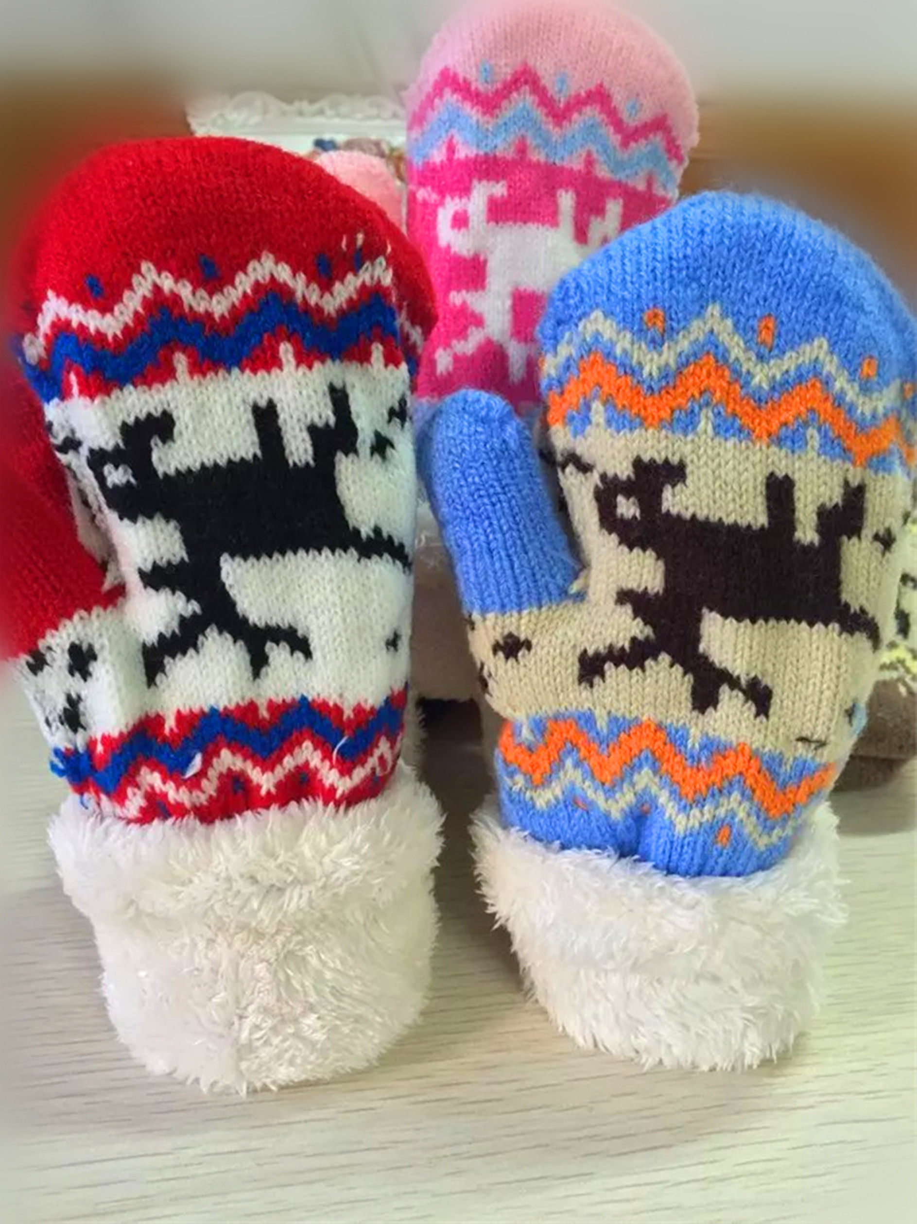 Gants pour enfants en cachemire - Ref 2145286 Image 1