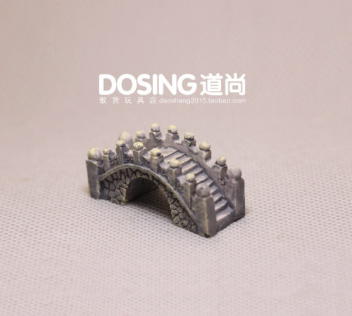仿真微缩建造模型树脂手办摆件