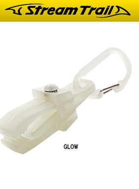 人气StreamTrail户外旅行背包配件多色挂扣塑料时尚鳄鱼透明夹子