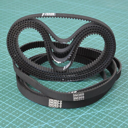 齿宽3MM 带宽9MM 圆弧齿 橡胶同步带 进口玻璃纤维增强