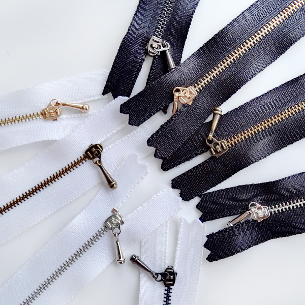 超迷你专用bjd金属铜质0号拉链