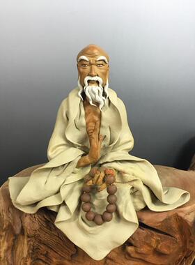 客厅书房风水招财人物摆件成道
