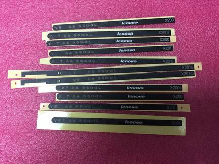 适用于Thinkpad  X200 X200s X201i X201 B壳灯条 型号贴纸