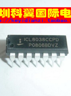 ICL8038  全新 ICL8038CCPD XR8038ACP精密波形发生器 直插DIP-14