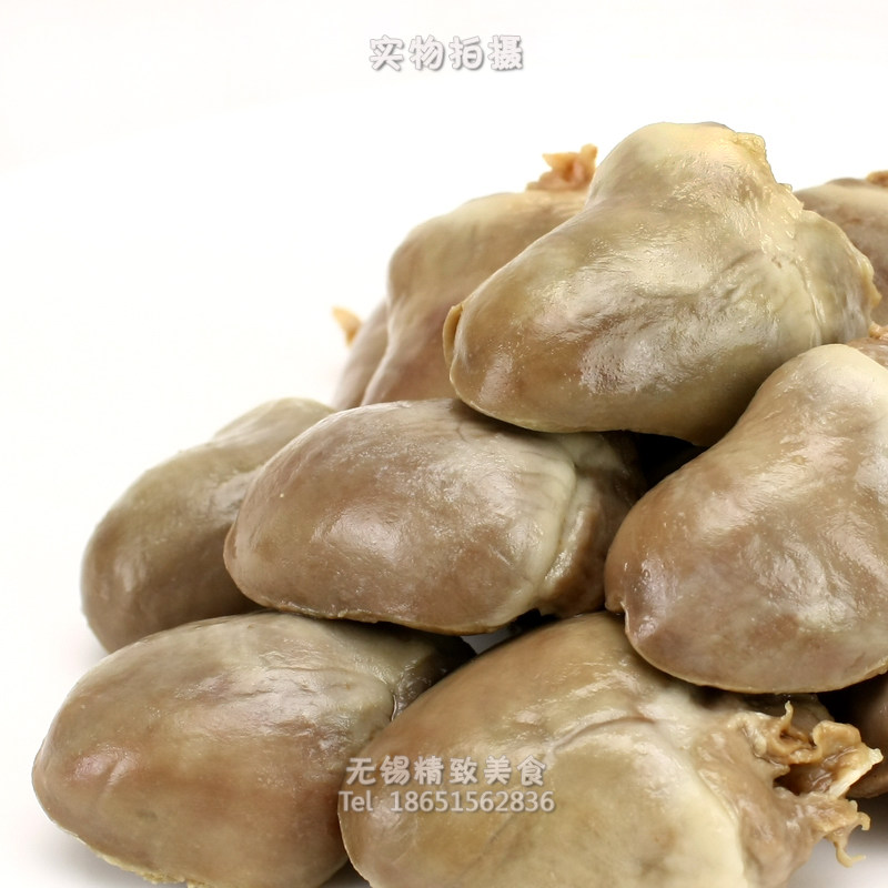 江南无锡美食 卤鸭心 新鲜现做不辣 下饭菜原味半斤冰鲜真空顺丰