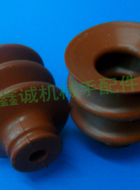 星塔真空吸盘 白色 红色￠40MM 机械手配件SR3-40 吸盘