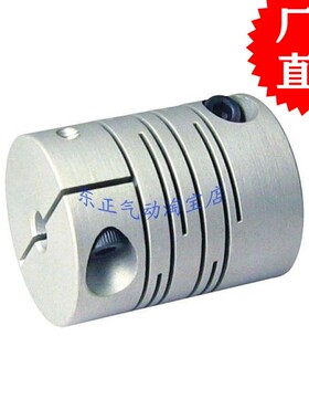 SEC-16平行式夹紧型联轴器外径16长度23(内孔可选3-6mm)
