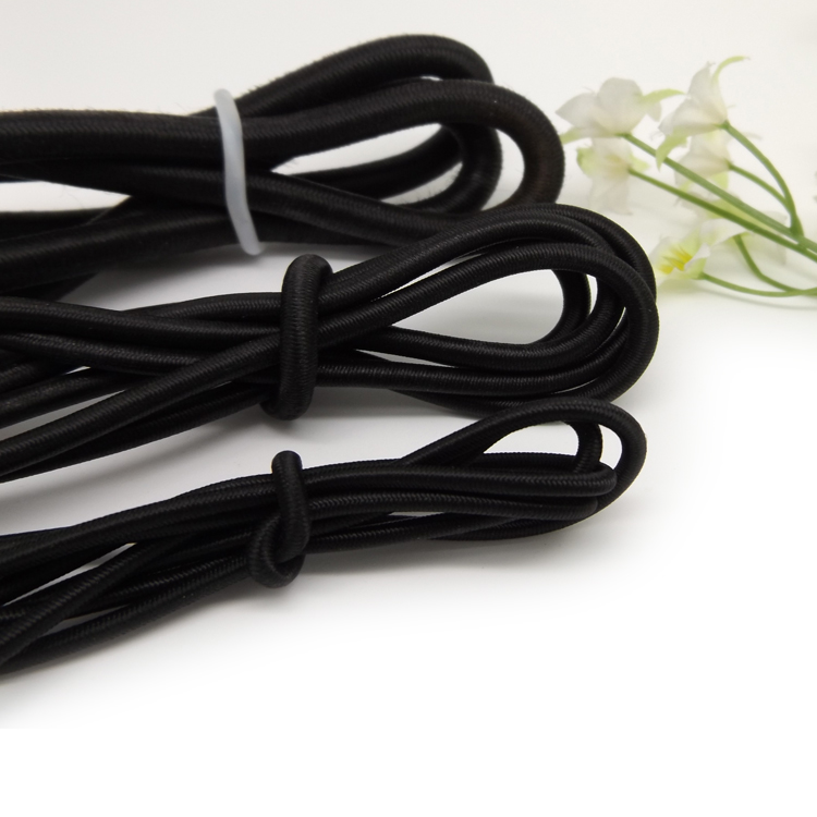 圆粗橡皮筋圆松紧带松紧绳吊牌绳带绑绳橡筋绳辅料